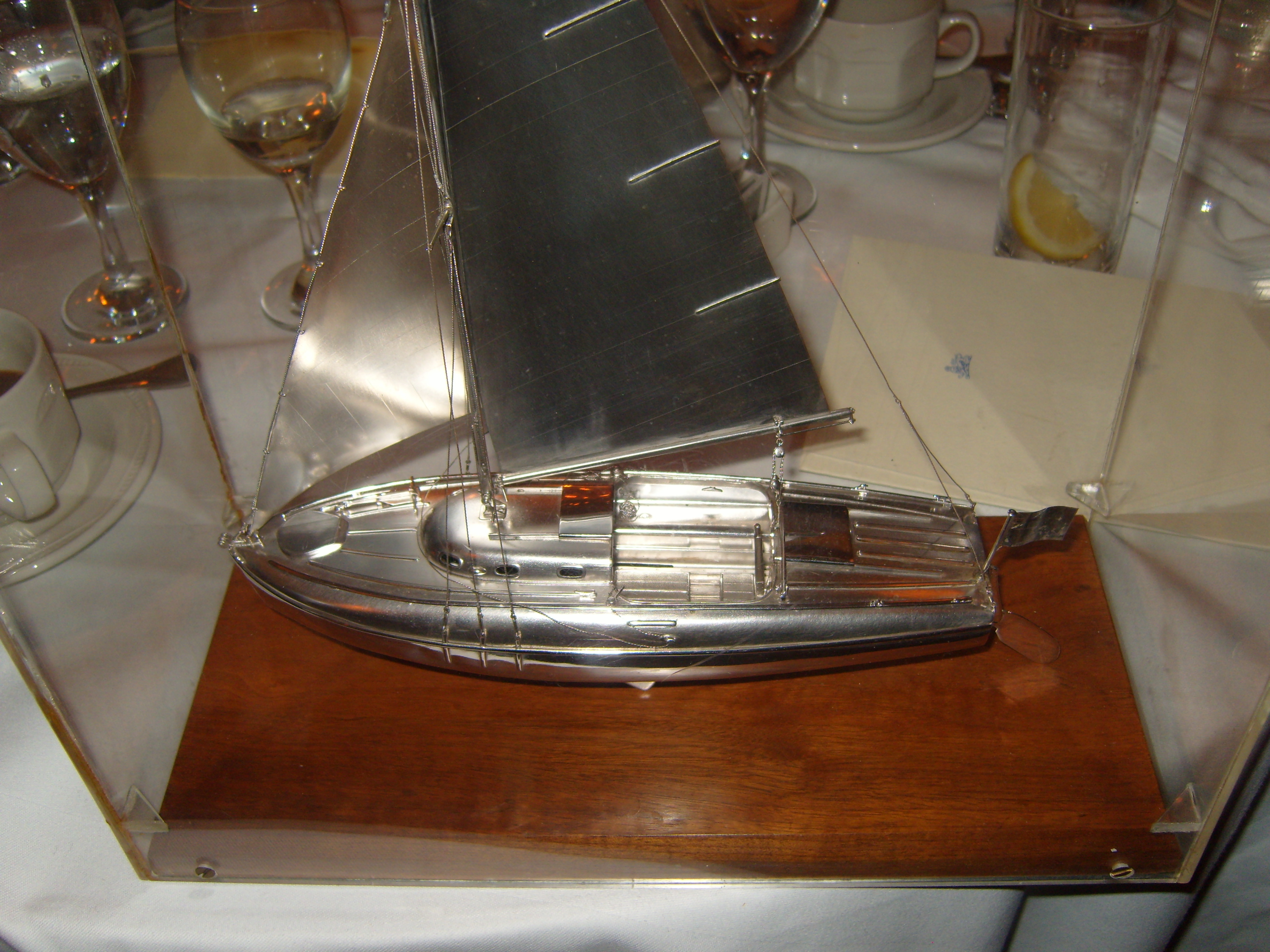 The silver Etchells Trophy