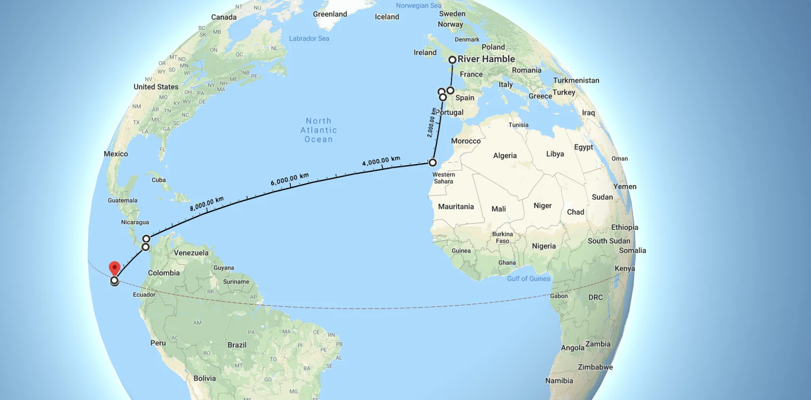 A113 Aku travels to The Galapagos