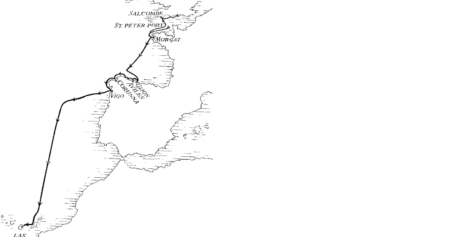 A113 Aku track to Las Palmas