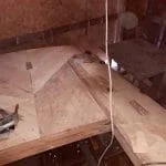 The aft deck also received an additional layer of veneer