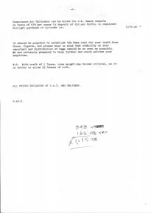 1992 Unsink Buoyancy-Prices Jan92 p 2 of 2