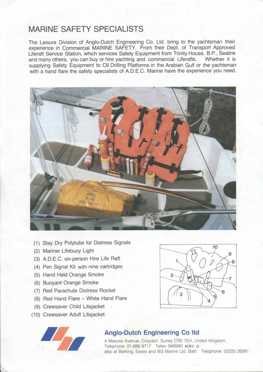 1992 Unsink Buoyancy-brochure p 4 of 4