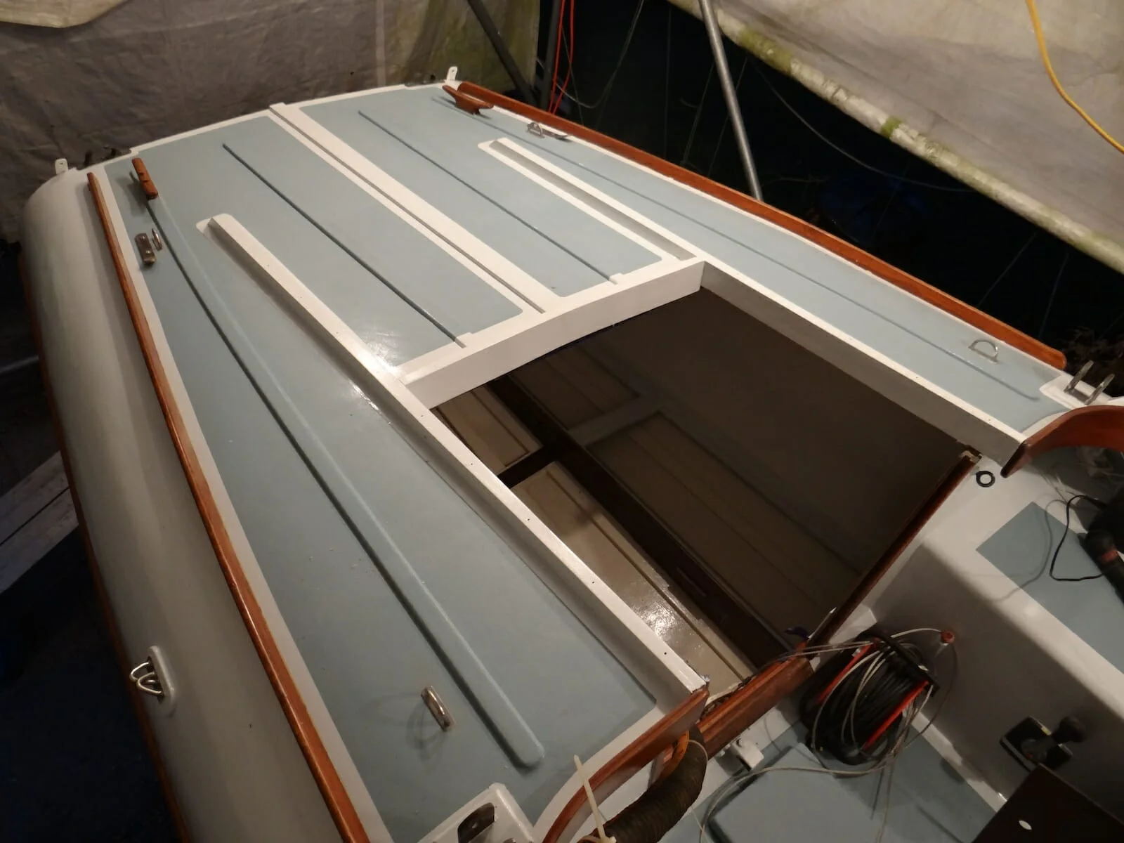 A124 Helene Aft Deck Repairs