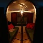 A124 Helene cabin oil lamp - saving on electricity.