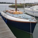 Atalanta Mary after launch at Suffolk Yacht Harbour