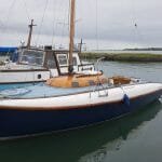 Atalanta Mary after launch at Suffolk Yacht Harbour