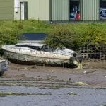 Petesark falling to pieces near Truro