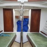 The main cabin and forepeak