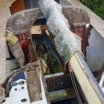 She had around 30cm water in her