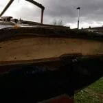 2020 A71 Blue Jackaroo Repairs 003 - transom