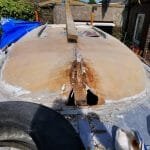 2020 A71 Blue Jackaroo Repairs 005 - blister rot