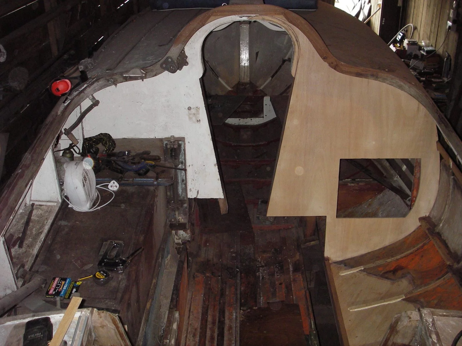 A1 Restoration - The Cockpit Area