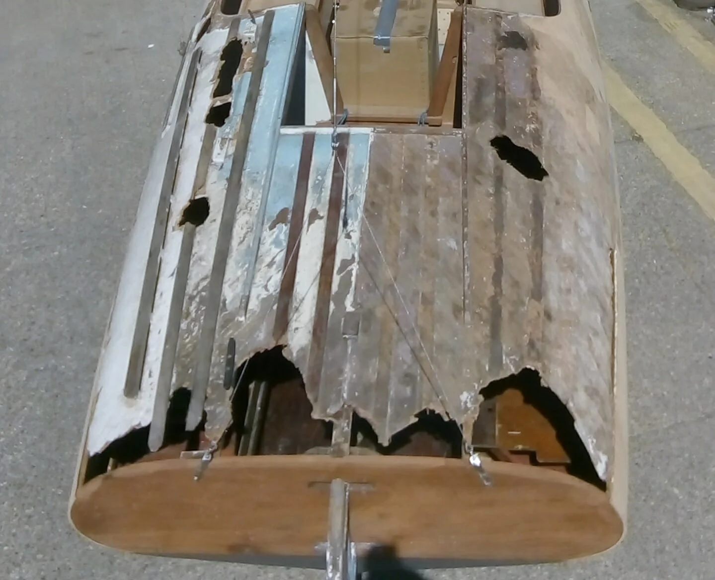 A1 Restoration - Aft Deck Veneering