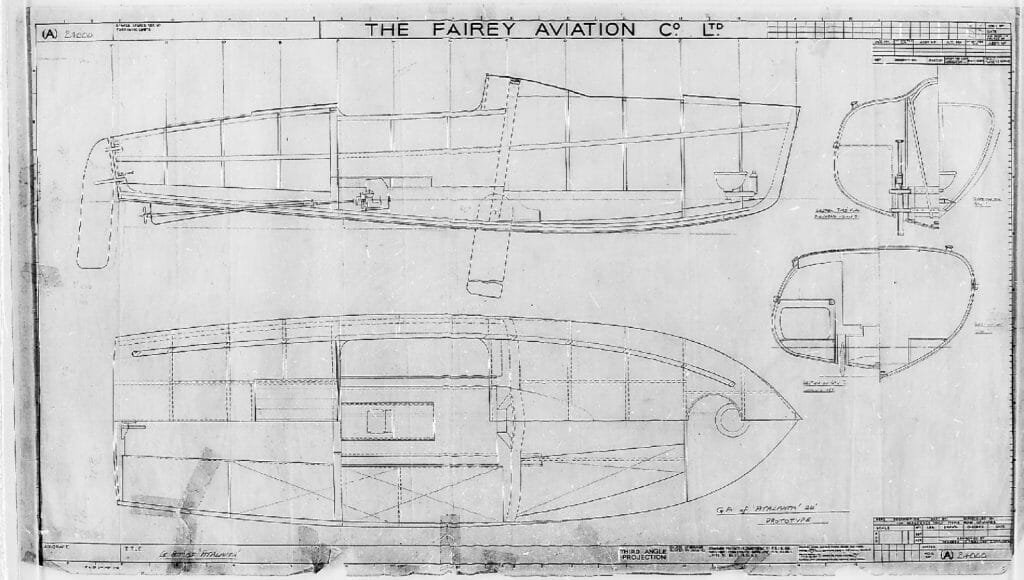 Original Drawing for A1 Atalanta