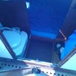 A100 Jaunty aft cabin layout showing bulkead 2010