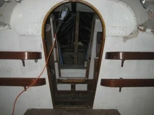 A102 cabin shelving