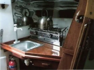 A102 galley simple and effective