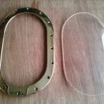 A115 Bronze window frame polished with new perspex