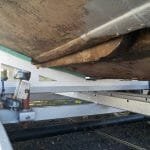 A115 Starboard side - trailer and hull