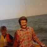 A182 1980s Sailing off Virginia