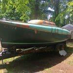 A182 Rubbing strakes removed for repairs