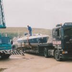 "Tandwine" arrives Stonehaven 5th October 2001