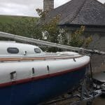 A60 Achates ashore at home in Devon 2017 005