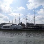 SS Great Britain, now landlocked