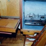 Axxx Internal views (1) boat and date unknown - possibly in France