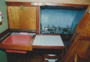 Axxx Internal views (7) boat and date unknown - possibly in France