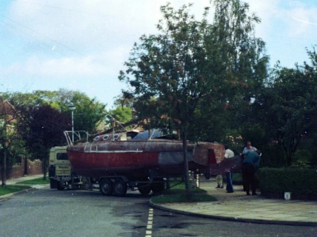 Late 1970s Restoration for A124 Helene by Godfrey Holter