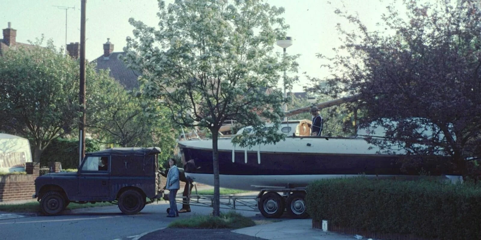 Late 1970s Restoration for A124 Helene by Godfrey Holter