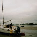 "Nyeri" and "Curlew" on their mooring at Glasson Dock