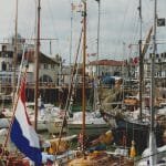 "Gellie" amongst the entrants for the North Sea Race RSNYC Lowestoft 5th August 1995