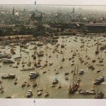 "Gellie was there. Amsterdam Central Station top right 10th August 1995