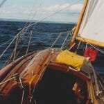 "Gellie" fine spinnaker reach accross the Firth of Forth 23rd July 1993