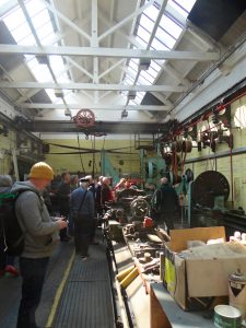 The Workshop with twin line shafts
