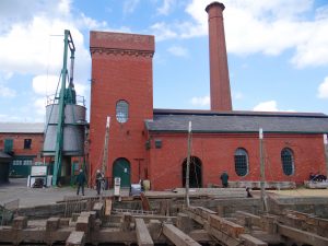 The magnificent pump house which generated hydraulic pressure for equipment around the docks