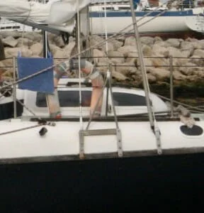 raising and lowering the mast - tripods