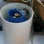 A65 Gas bottle storage