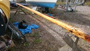 A102 Mast gets a full makeover at Suffolk Yacht harbour