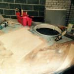 2015 31-10 Zambra Renovations - completed deck repair bow