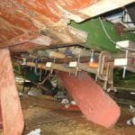 A77 2013 Remaking the bootom under the engine