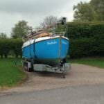 T10 Callista on her trailer