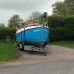 T10 Callista on her trailer