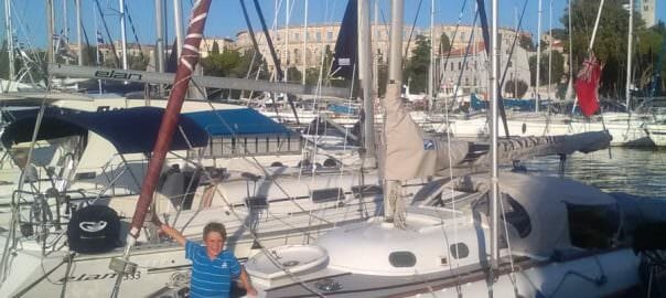 2017 A60 Achates cruises in Croatia