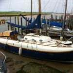 A71 Blue Jackaroo in Oare Creek