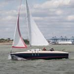 Colchide sailing near Harwich
