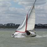 Colchide sailing near Harwich