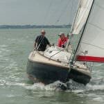 Colchide sailing near Harwich